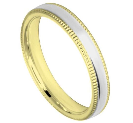 3mm Two-Colour Di-Cut Wedding Ring | C643B00G 5259
